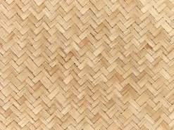 Outlet Beliani Vassoio CALAYAN Rattan Beige Beige Naturale