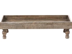 Discount Beliani Vassoio DAMIETTA Legno di mango Marrone