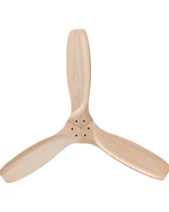 Best Beliani Ventilatore a soffitto ARANI con telecomando Marrone chiaro Bianco Marrone