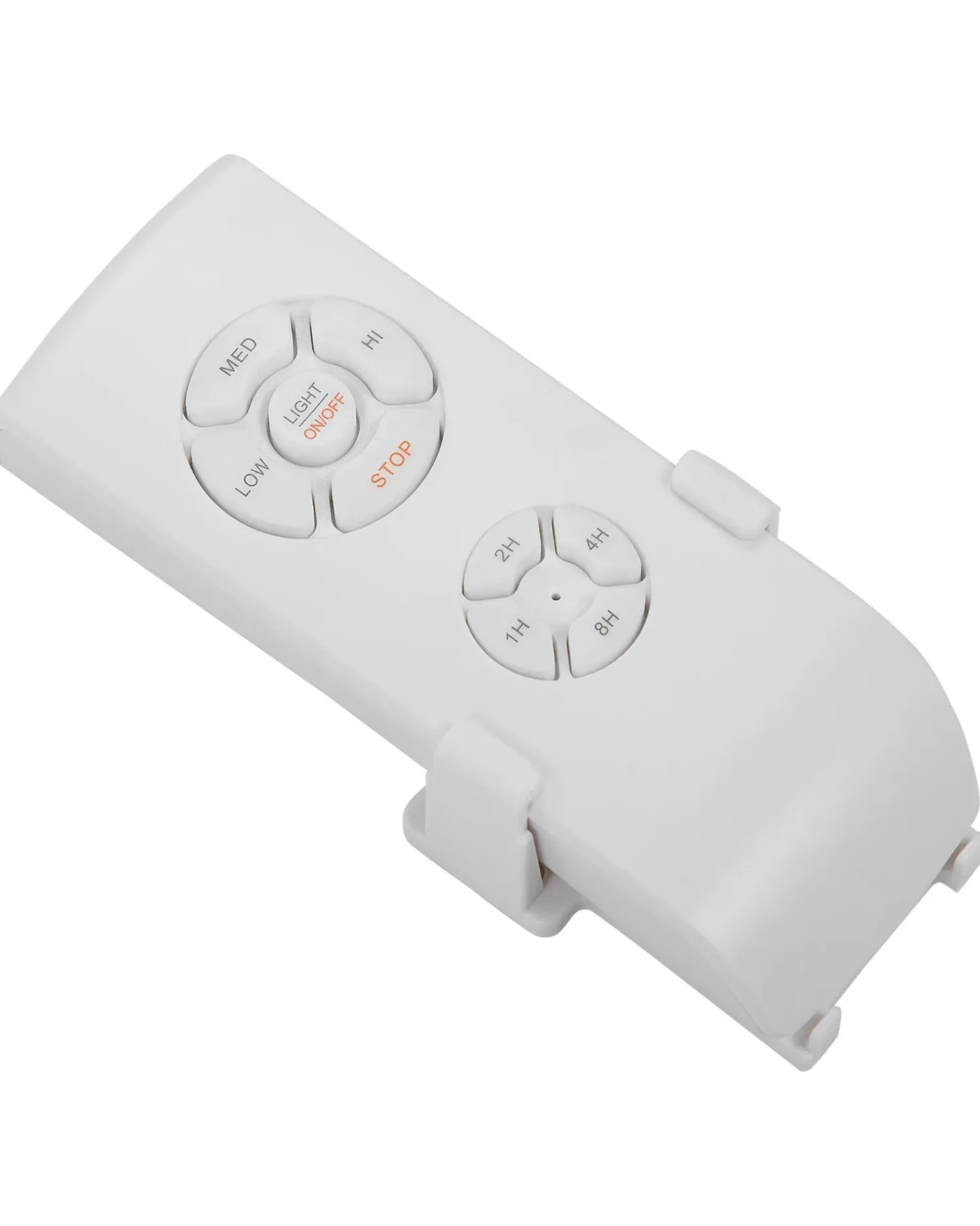 Sale Beliani Ventilatore a soffitto con luce IBAR con telecomando LED Trasparente Bianco Trasparente Argento
