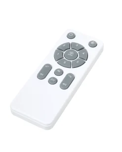 Hot Beliani Ventilatore a soffitto con luce PARIA con telecomando Marrone