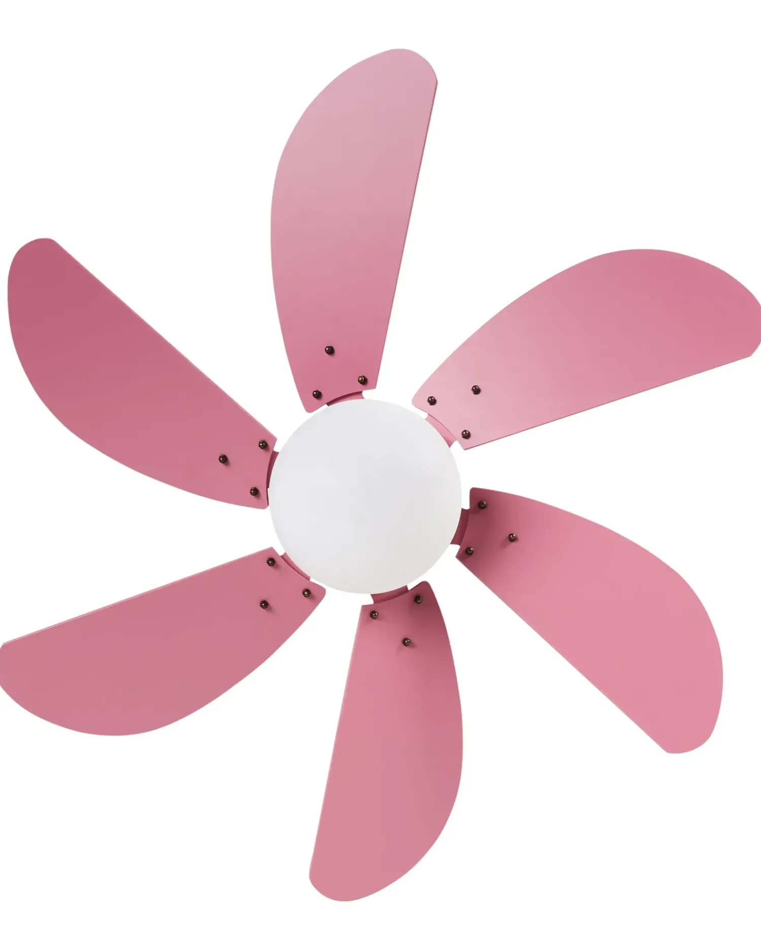Hot Beliani Ventilatore a soffitto con luce LOGAR con telecomando LED Rosa