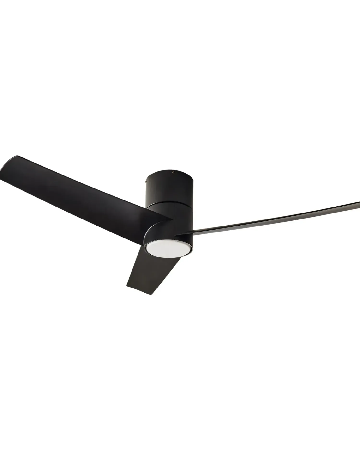 Best Beliani Ventilatore a soffitto con luce CANETE con telecomando LED Nero Bianco Nero