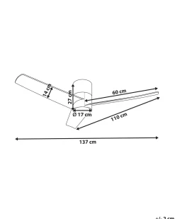 Best Beliani Ventilatore a soffitto con luce CANETE con telecomando LED Nero Bianco Nero