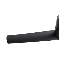 Best Beliani Ventilatore a soffitto con luce CANETE con telecomando LED Nero Bianco Nero