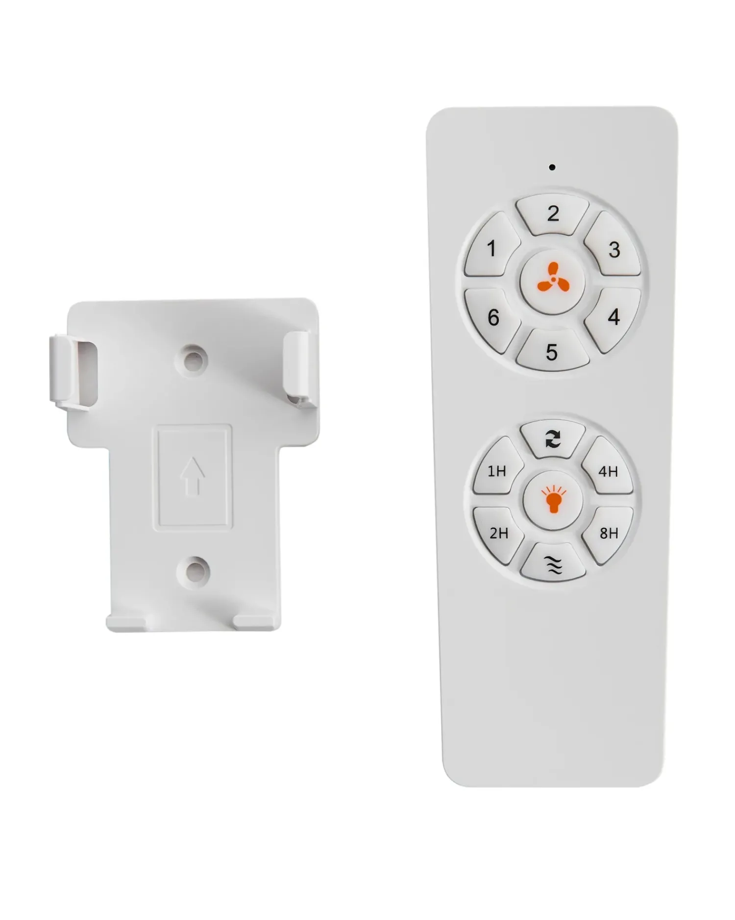 Clearance Beliani Ventilatore a soffitto con luce ANDERSON con telecomando LED Marrone chiaro Bianco Marrone