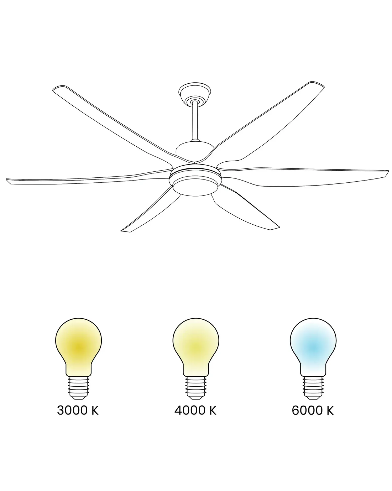 New Beliani Ventilatore a soffitto con luce VERDURE con telecomando LED Marrone Marrone Nero