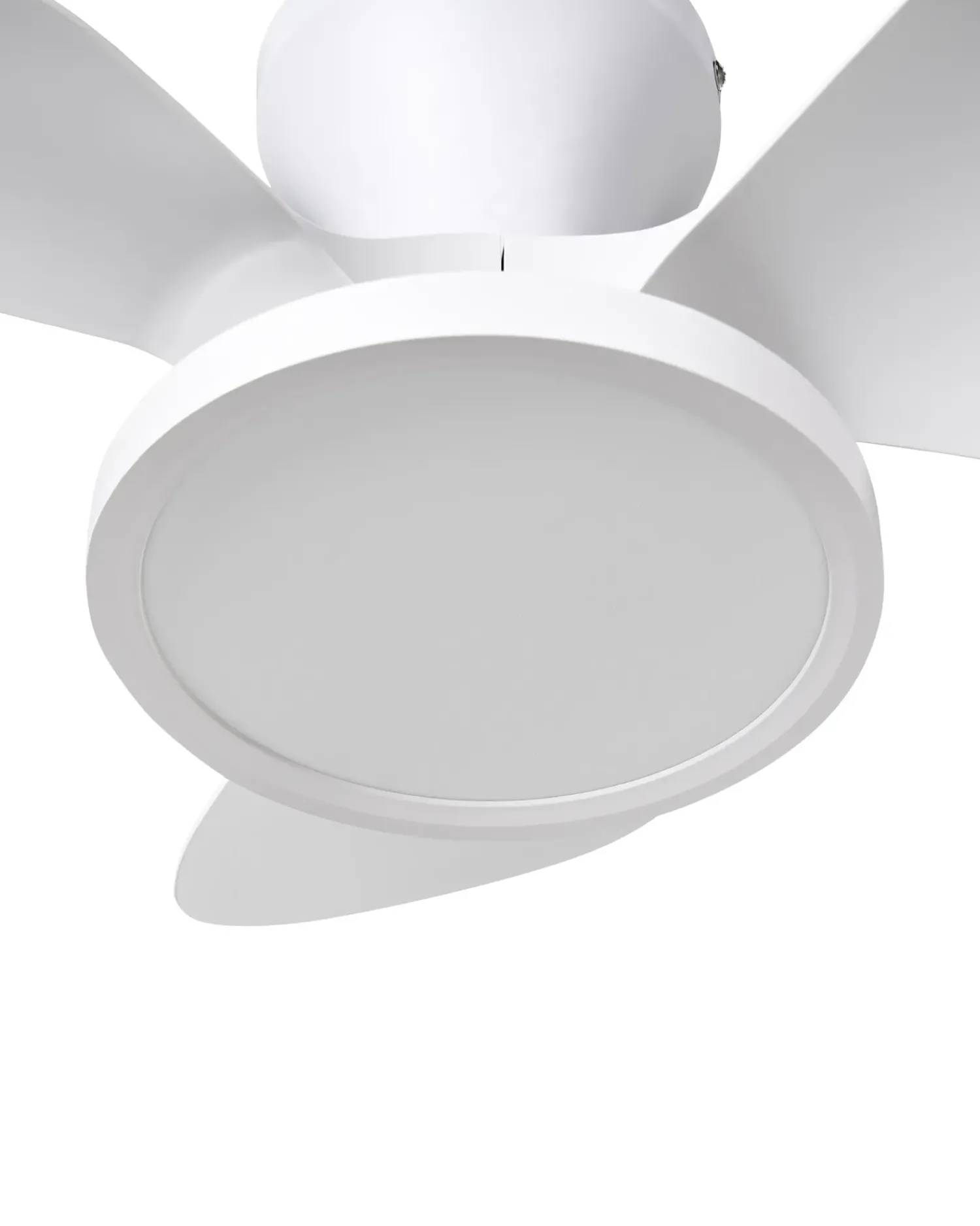 Sale Beliani Ventilatore a soffitto con luce PUNTI con telecomando LED Bianco