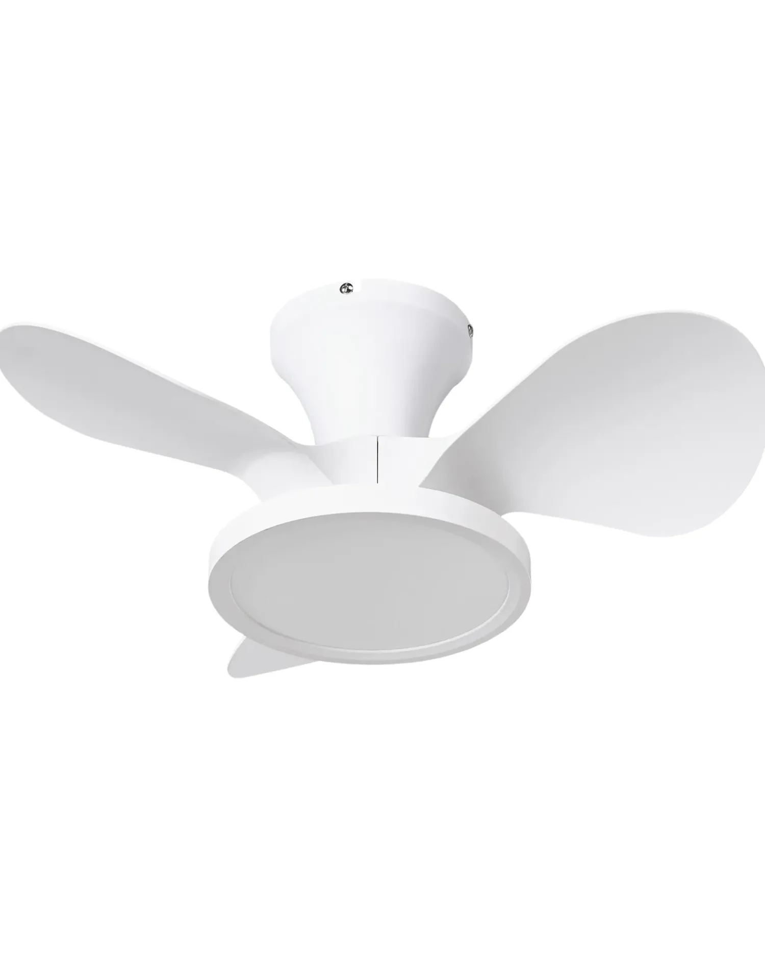 Sale Beliani Ventilatore a soffitto con luce PUNTI con telecomando LED Bianco