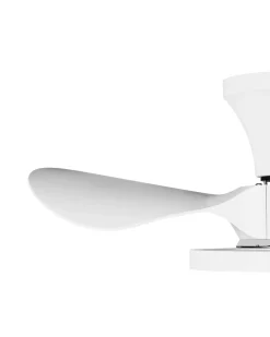 Sale Beliani Ventilatore a soffitto con luce PUNTI con telecomando LED Bianco