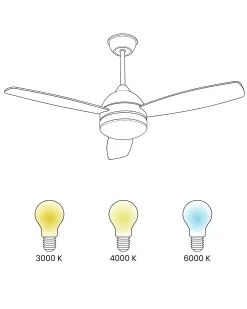 Hot Beliani Ventilatore a soffitto con luce MANSALA con telecomando LED Marrone scuro Marrone Nero