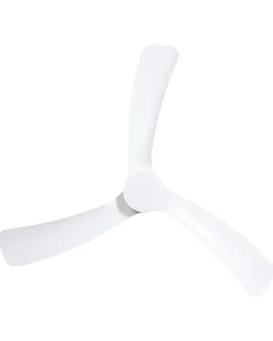 Sale Beliani Ventilatore a soffitto con luce PRASLIN con telecomando LED Bianco