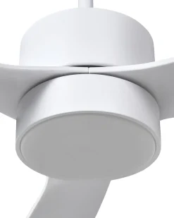 Sale Beliani Ventilatore a soffitto con luce PRASLIN con telecomando LED Bianco