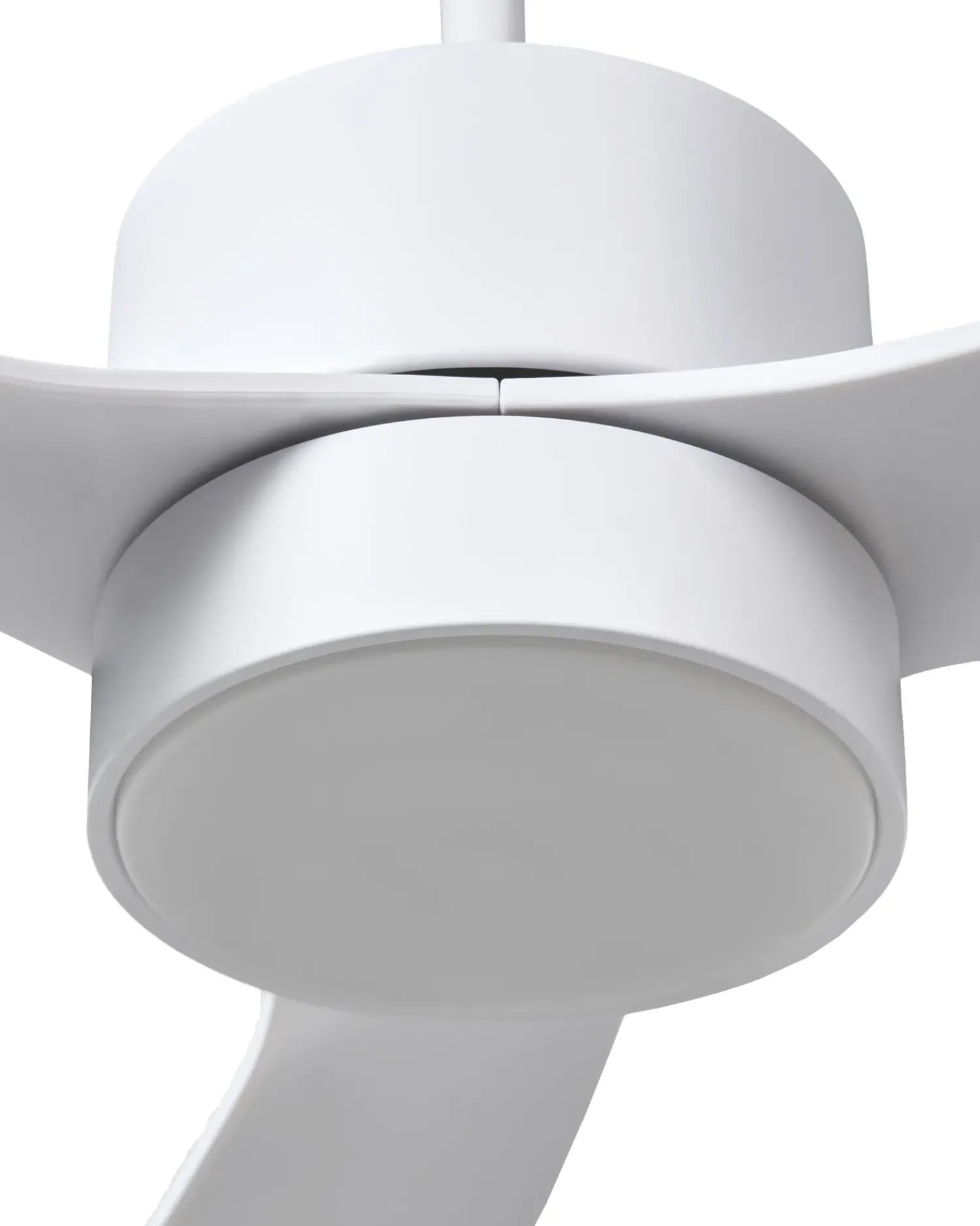 Sale Beliani Ventilatore a soffitto con luce PRASLIN con telecomando LED Bianco