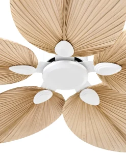Online Beliani Ventilatore a soffitto MAMMOTH Naturale Bianco Naturale